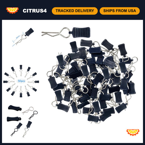50pcs body clips with pull - 50pcs, rc